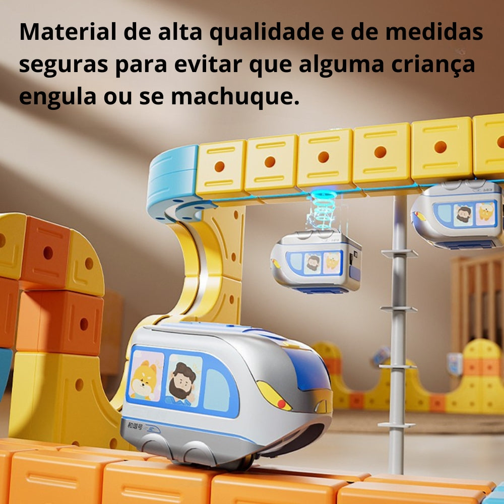 Trilhos Mágicos Planeta da diversão – Imã de Criatividade